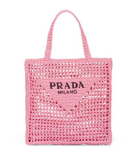 prada madras tote bag|Prada crochet bag 2021.